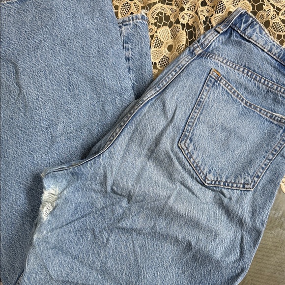 Curve Love Abrecrombie & Fitch Blue Denim Jeans - Picture 2 of 4